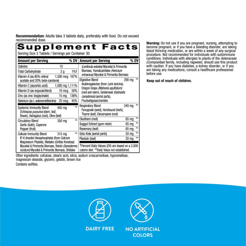 Nature's Way, System Well, Ultimate Immunity, 90 Tablets 1