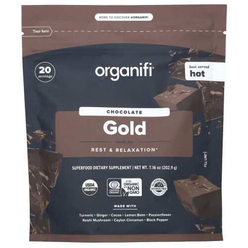 Organifi, Gold, Schokolade, 7,16 oz (202,9 g)
