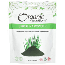 Organic Traditions, Spirulina-Pulver, 5,3 oz (150 g)