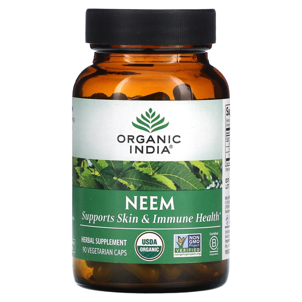 Organic India , Neem, 90 Vegetarian Caps
