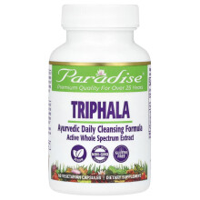 Paradise Herbs, Triphala, 60 Vegetarische Kapseln