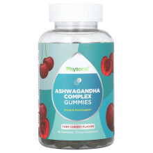 Phytoral, Ashwagandha-Komplex-Gummis, Sauerkirsche, 90 Gummis