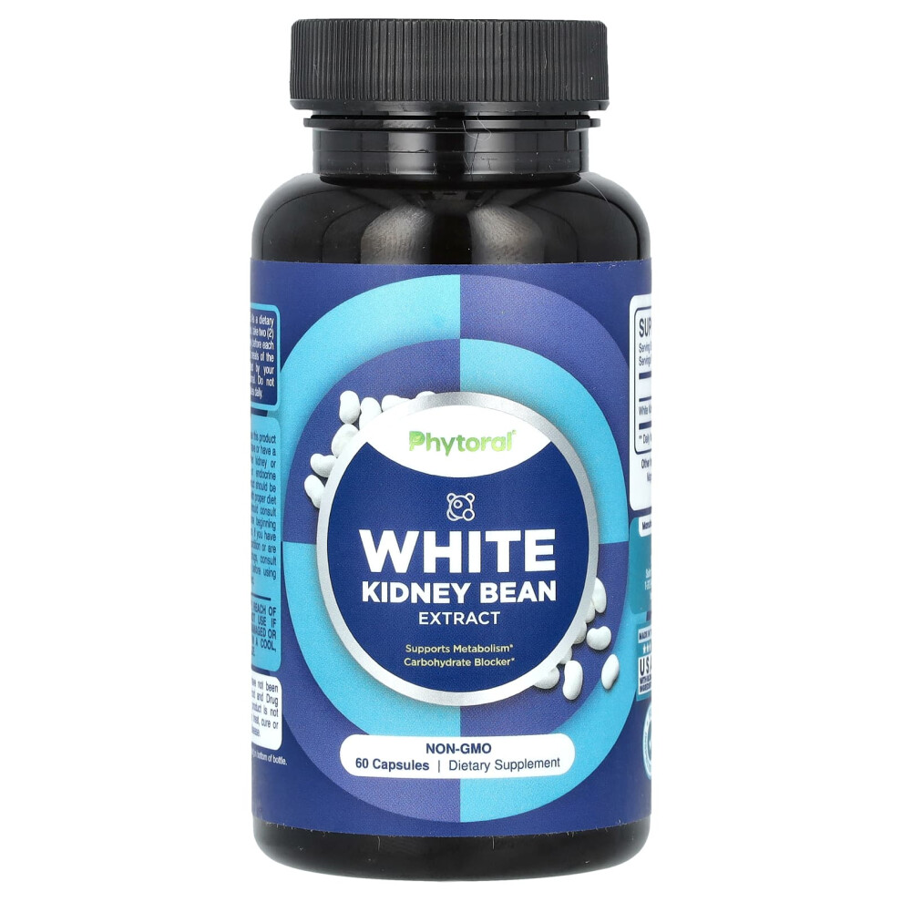 Phytoral White Kidney Bean Extract, 60 Capsules