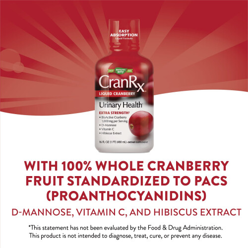 Nature's Way, CranRx, Liquid Cranberry, 16 fl oz (480 ml) 2