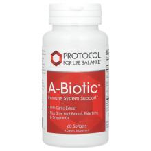 Protocol for Life Balance, A-Biotic, Immunsystemunterstützung, 60 Softgels