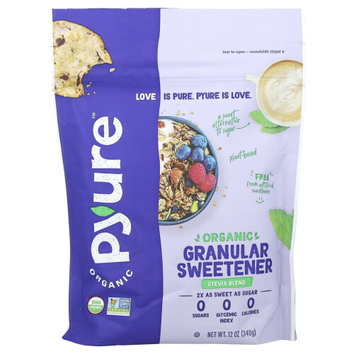 Pyure, Organic Granular Sweetener, Stevia Blend, 12 oz (340 g)