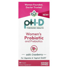 pH-D Feminine Health, Frauen Probiotikum und Präbiotika, 30 Kapseln