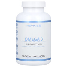 Revive, Omega 3, 120 magensaftresistente Weichkapseln