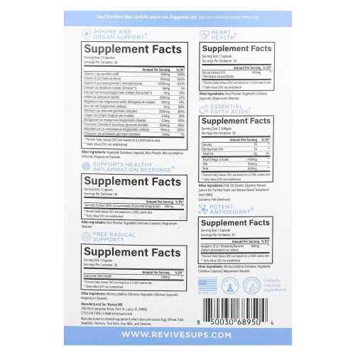 Revive, Essenzielle Vitamine Pack, 30 Beutel 1
