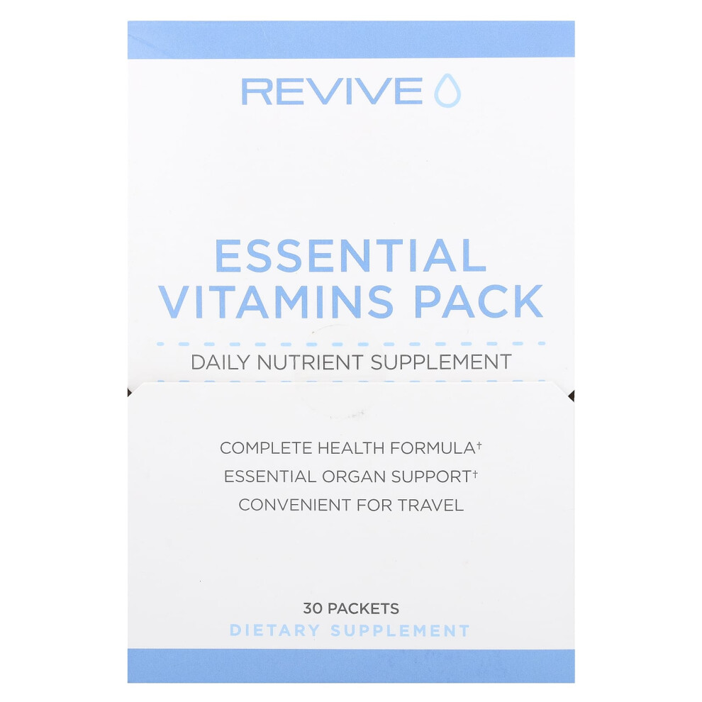Revive , Essential Vitamins Pack, 30 Packets