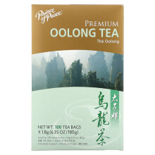 Prince of Paix, Thé Oolong Premium, 100 Sachets de Thé, 0,064 oz (1,8 g) Chacun