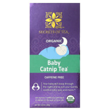 Secrets of Tea, Thé Organique Cataire Bébé, Sans Caféine, 20 Sachets de Thé Non Blanchis, 1 oz (28 g)