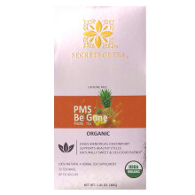 Secrets of Tea, Thé Organique Adieu SPM Fruits, Sans Caféine, 20 Sachets de Thé, 1,41 oz (40 g)