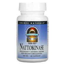 Source Naturals, Nattokinase, 100 mg, 60 Kapseln