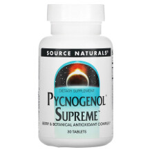 Source Naturals, Pycnogenol Supreme, 30 Tabletten