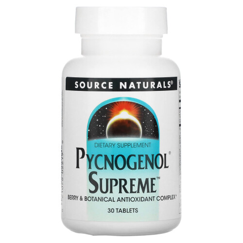 Source Naturals, Pycnogenol Supreme, 30 Tabletten
