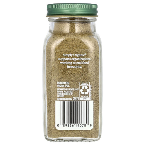 Simply Organic, Salbei, 1,2 oz (34 g) 1