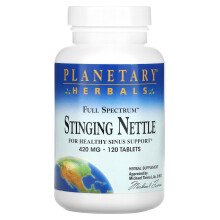 Planetary Herbals, Vollspektrum Brennnessel, 420 mg, 120 Tabletten
