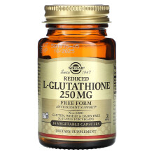 Solgar, Reduziertes L-Glutathion, 250 mg, 30 pflanzliche Kapseln
