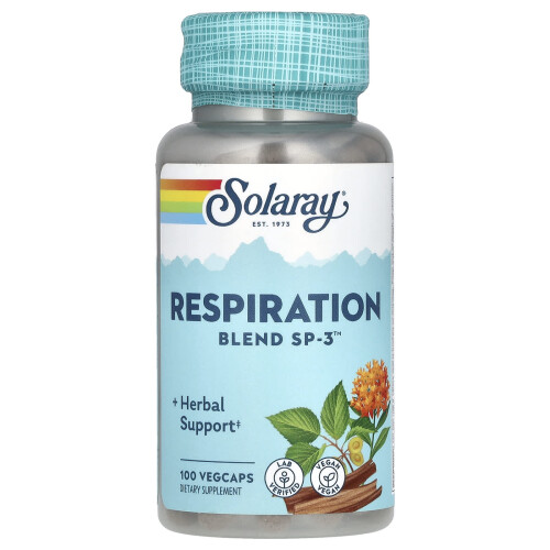 Solaray, Atmungsmischung SP-3, 100 VegKaps
