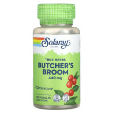 Solaray, Echte Kräuter, Mäusedorn, 440 mg, 100 VegKaps