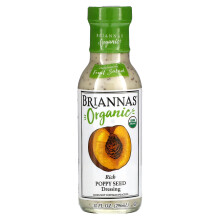 Briannas, Bio-reichhaltiges Mohnsamen-Dressing, 10 fl oz (296 ml)