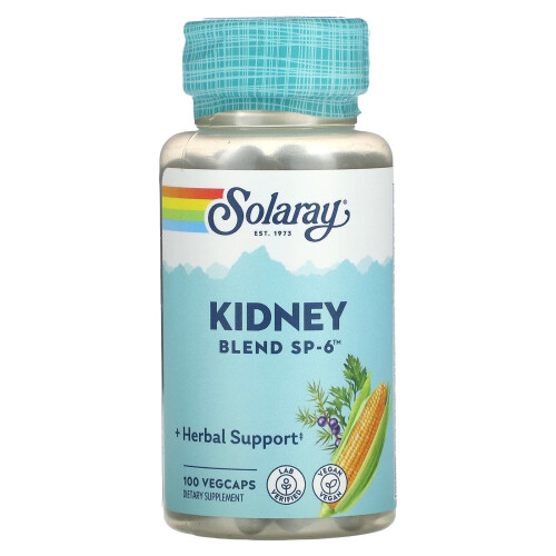Solaray, Nierenmischung SP-6, 100 VegKaps
