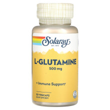 Solaray, L-Glutamin, 500 mg, 50 VegCaps