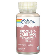 Solaray, Indol-3-Carbinol mit Kreuzblütlergemüse, 100 mg, 30 VegCaps