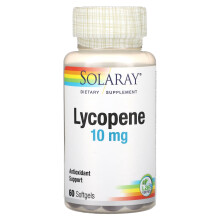Solaray, Lycopene, 10 mg, 60 Softgels