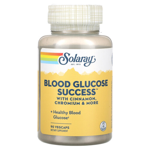 Solaray, Blutzucker Erfolg, 90 VegCaps
