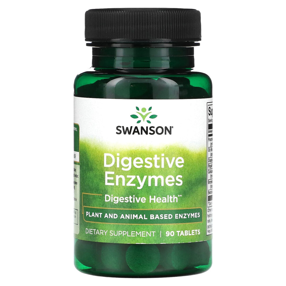 Swanson , Digestive Enzymes, 90 Tablets