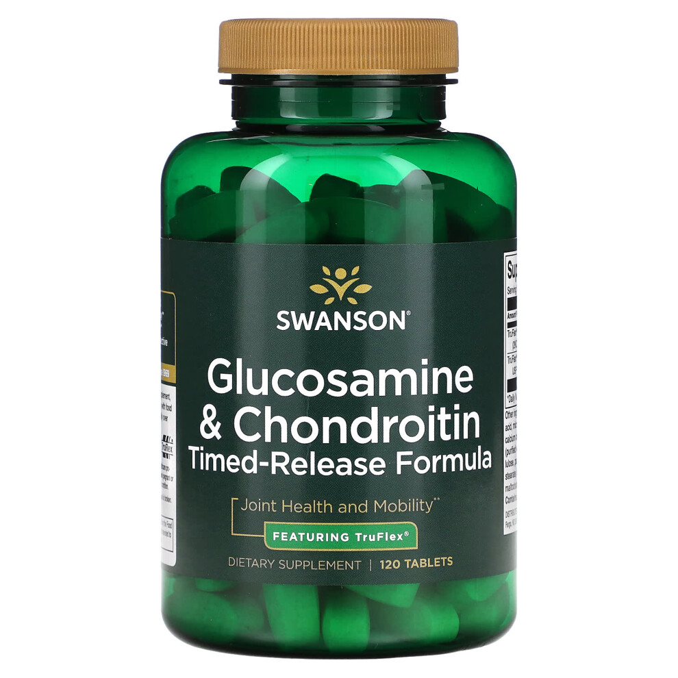 Swanson , Glucosamine & Chondroitin, 120 Tablets