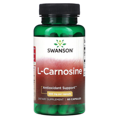 Swanson, L-Carnosin, 500 mg, 60 Kapseln