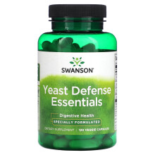 Swanson, Yeast Defense Essentials, 120 Veggie-Kapseln