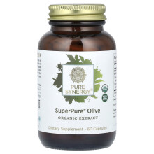 Pure Synergy, SuperPure Oliven Bio-Extrakt, 60 Kapseln