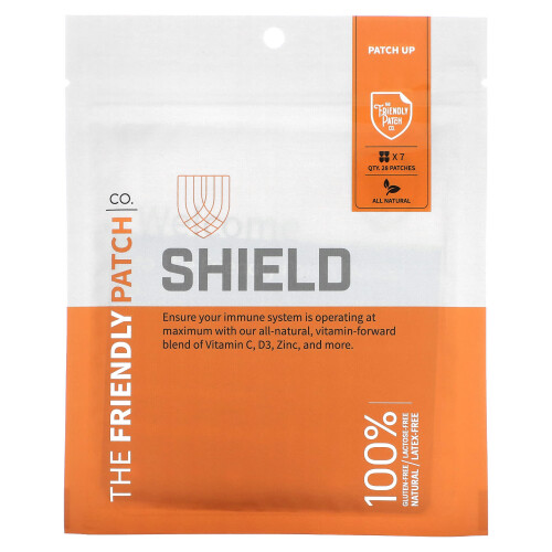 The Friendly Patch, Shield, Immune Patch, 28 Patches