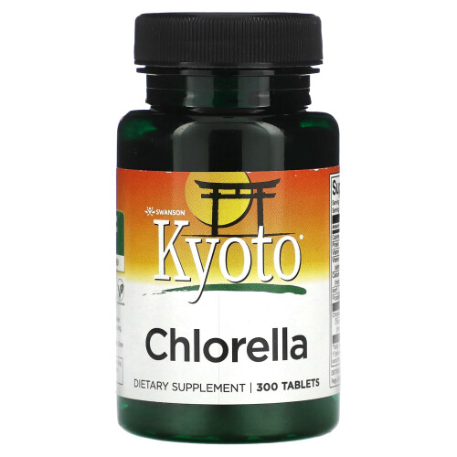 Swanson, Kyoto, Chlorella, 300 Tabletten