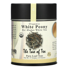 Le Tao du Thé, Thé Blanc Biologique Bai Mudan, Pivoine Blanche, 2 oz (57 g)