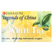Thé de l'Oncle Lee, Légendes de Chine, Thé Blanc, 100 Sachets de Thé, 5,29 oz (150 g)