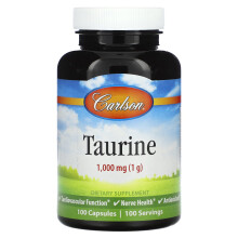 Carlson, Taurin, 1.000 mg, 100 Kapseln