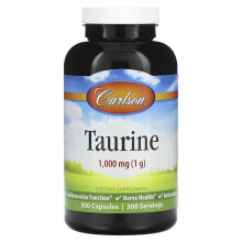 Carlson, Taurine, 1 000 mg, 300 gélules