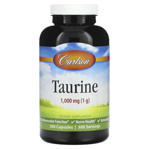 Carlson, Taurin, 1.000 mg, 300 Kapseln