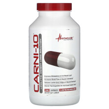 Metabolic Nutrition, Carni-10, 5.000 mg, 240 Kapseln (625 mg pro Kapsel)