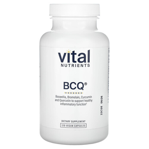 Vital Nutrients Vital Nutrients, BCQ, 120 Vegane Kapseln