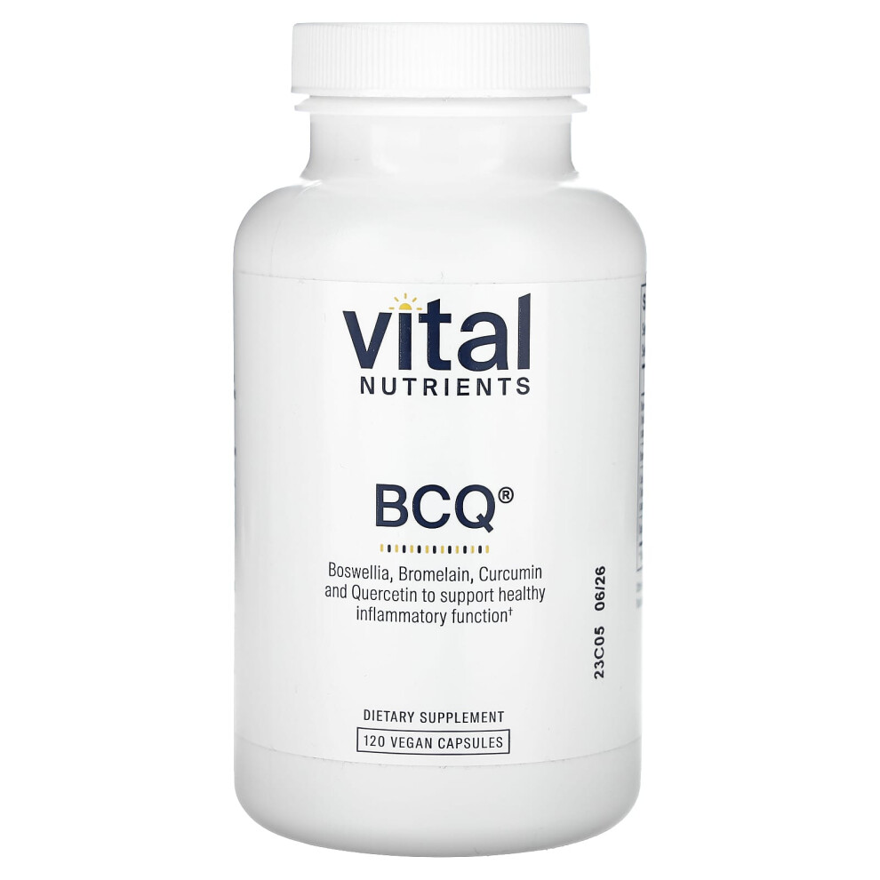 Vital Nutrients , Bcq, 120 Vegan Capsules