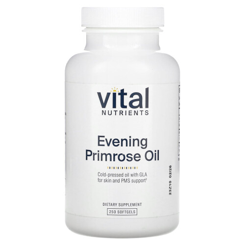 Vital Nutrients Vital Nutrients, Evening Primrose Oil, 250 Softgels