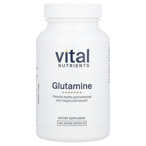 Vital Nutrients Vital Nutrients, Glutamin, 100 Vegane Kapseln