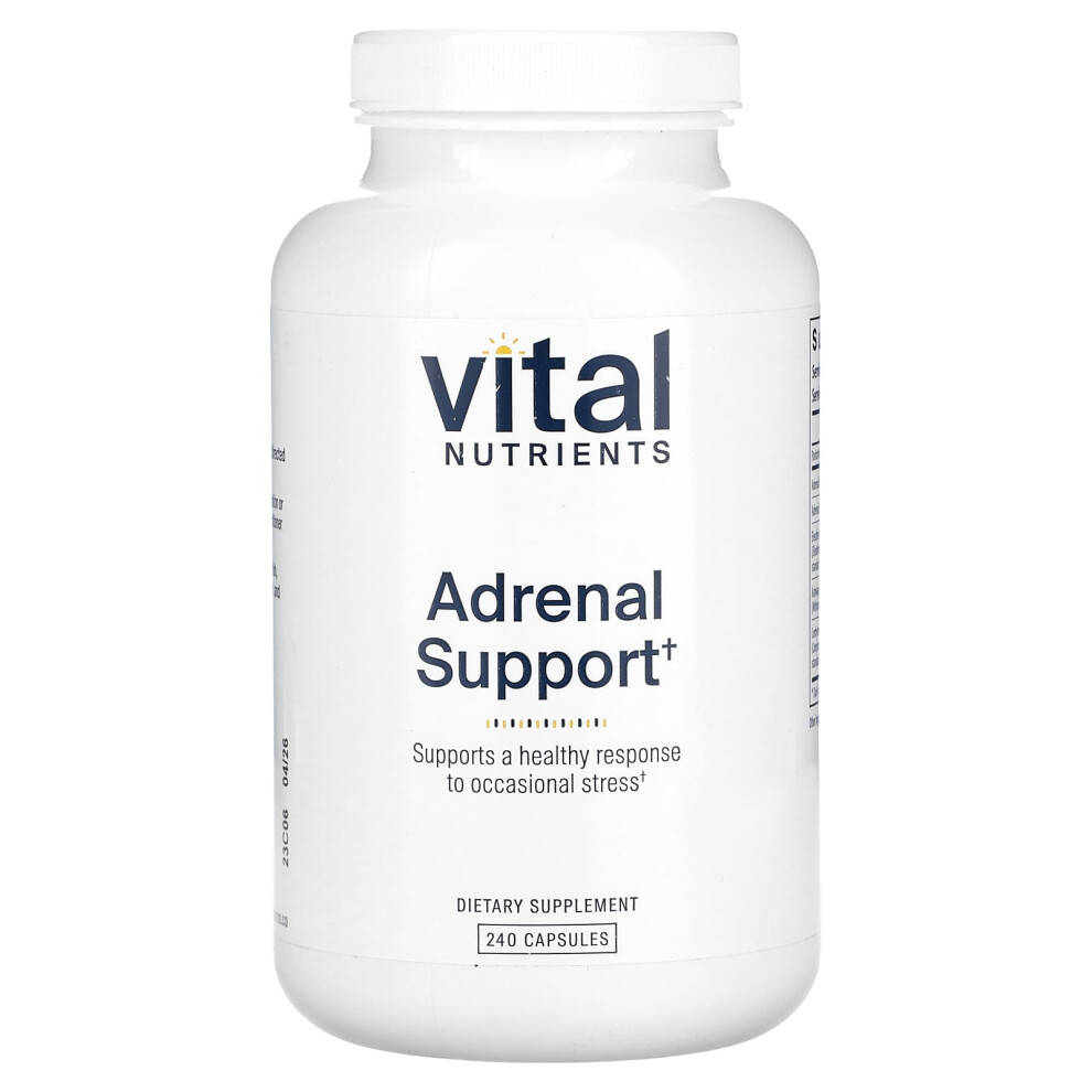 Vital Nutrients , Adrenal Support, 240 Capsules