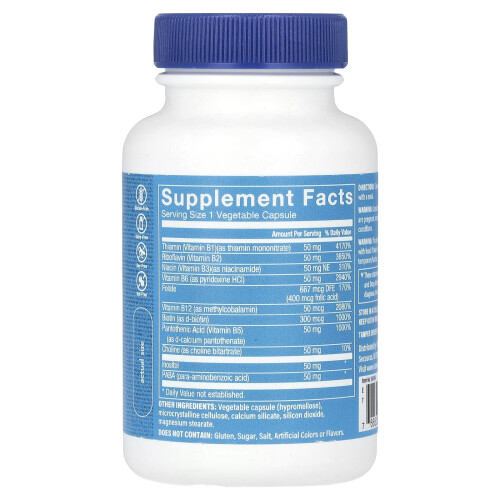 The Vitamin Shoppe, Complexe B 50, 100 Gélules Végétales 1